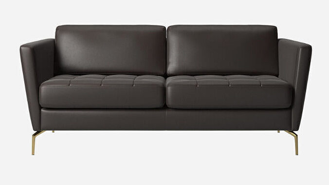  Double sofa 3D print model