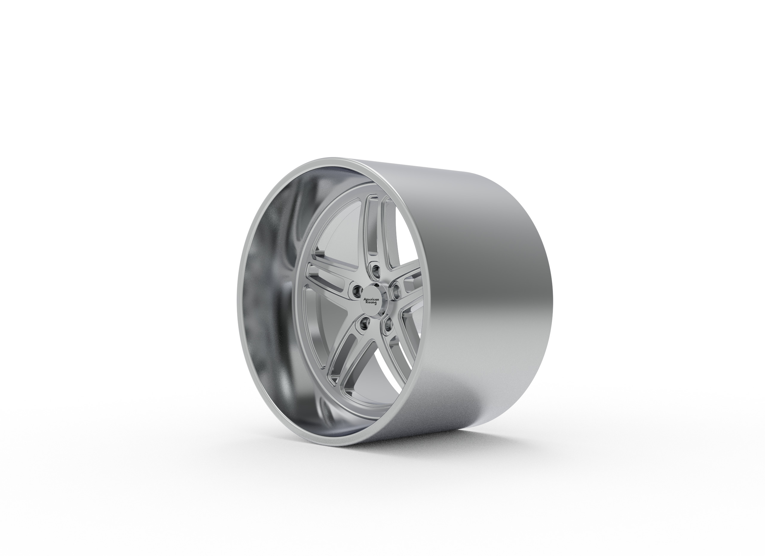 AMERICAN RACING VF001 IDLER PRECISION SERIES WHEEL  3D print model_1