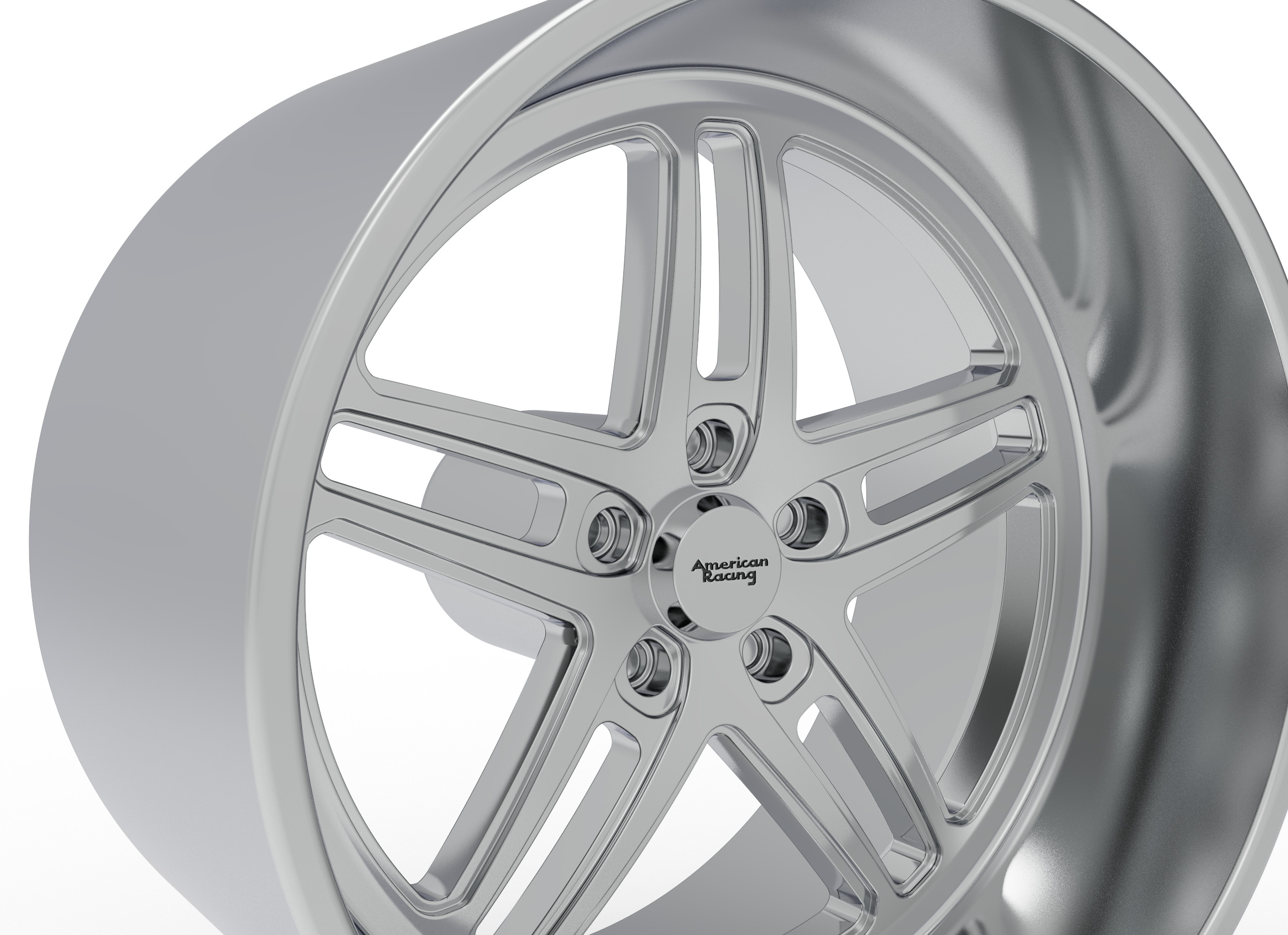 AMERICAN RACING VF001 IDLER PRECISION SERIES WHEEL  3D print model_5