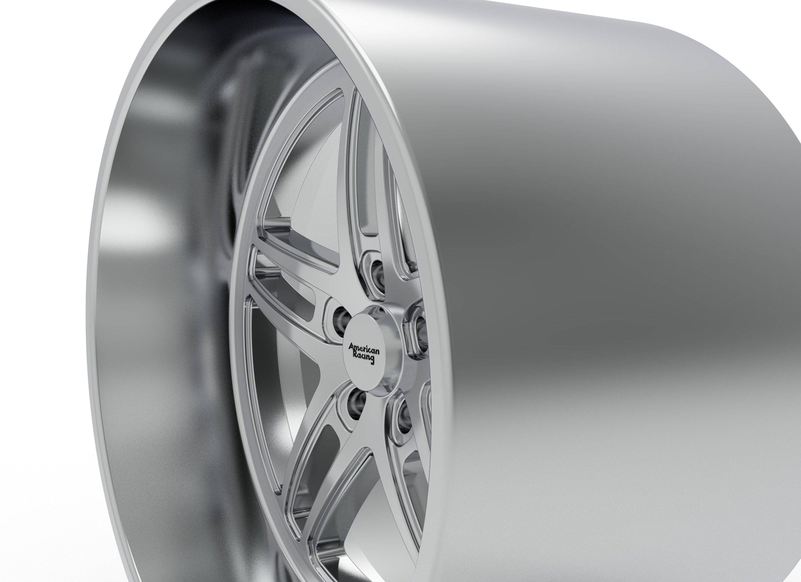 AMERICAN RACING VF001 IDLER PRECISION SERIES WHEEL  3D print model_6