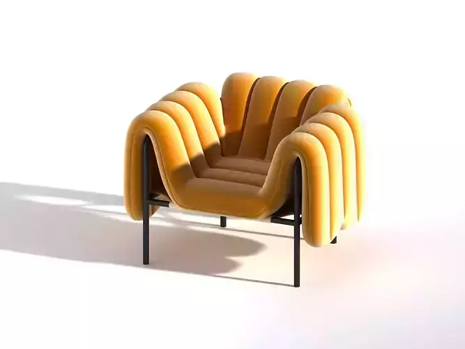 Single sofa 3D print model