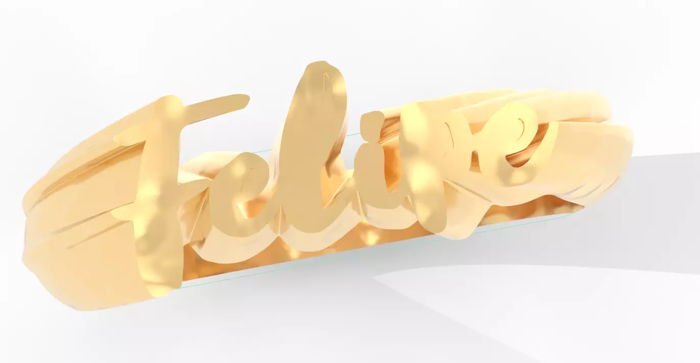 Anillo Felipe Free 3D print model
