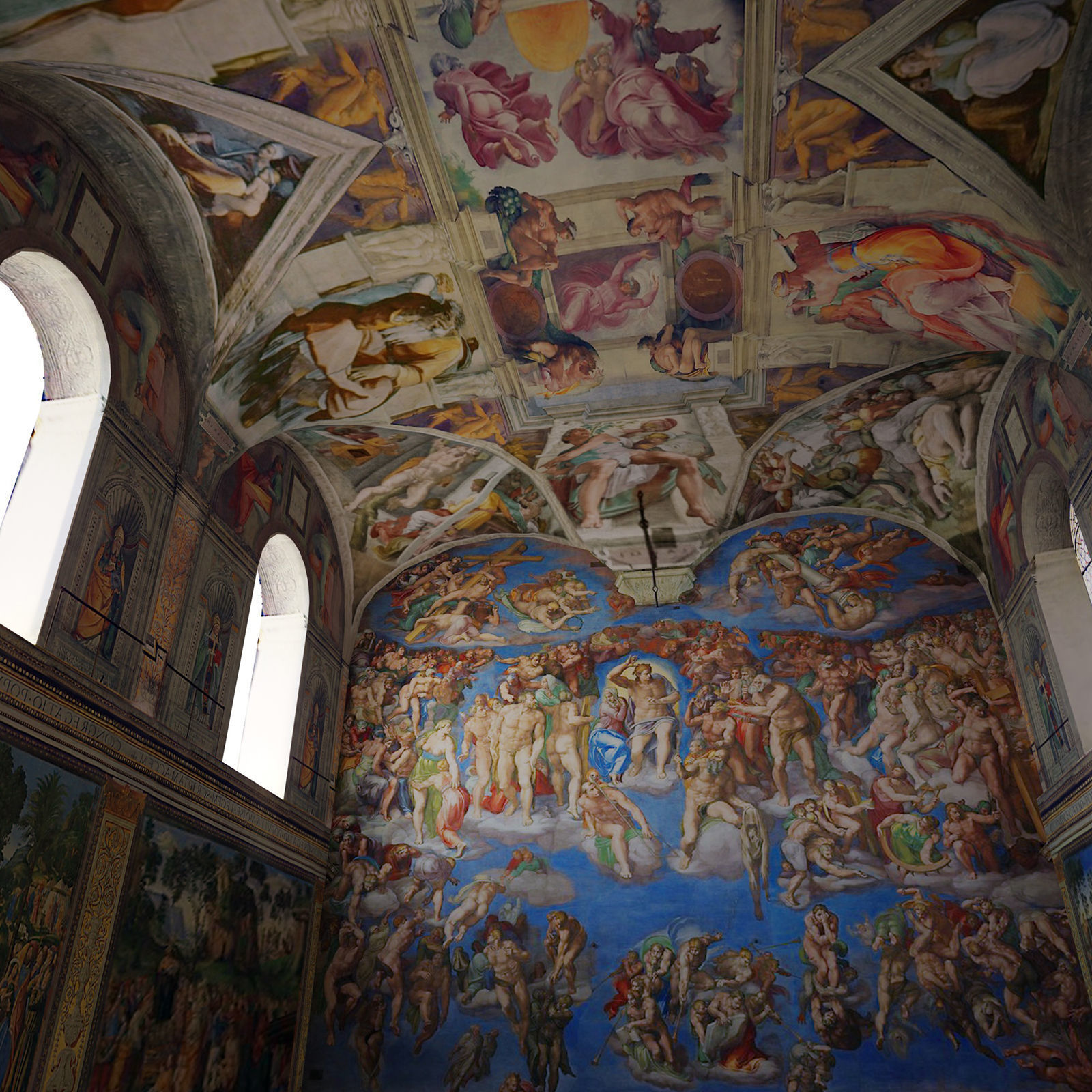 Sistine Chapel Interior Low Poly Low-poly 3D model_4