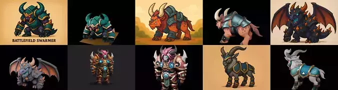 MountWorld bundle 19 pack 100 glb