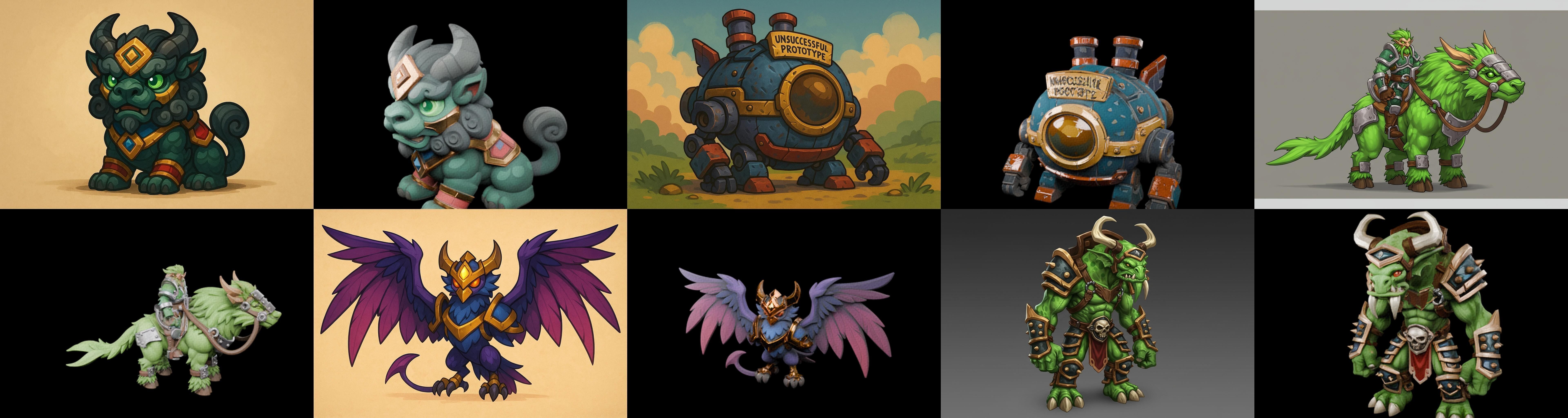 MountWorld bundle 16 pack 100 glb Low-poly 3D model_7