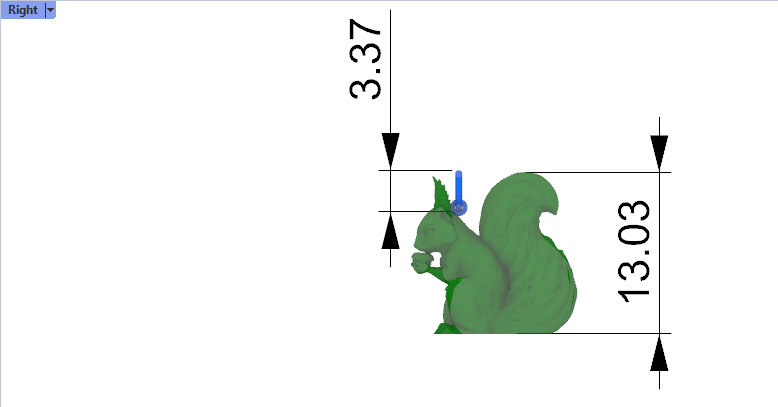 Squirrel Eating Nut Pendant charm bracelet Jewelry Necklace 3D print model_29