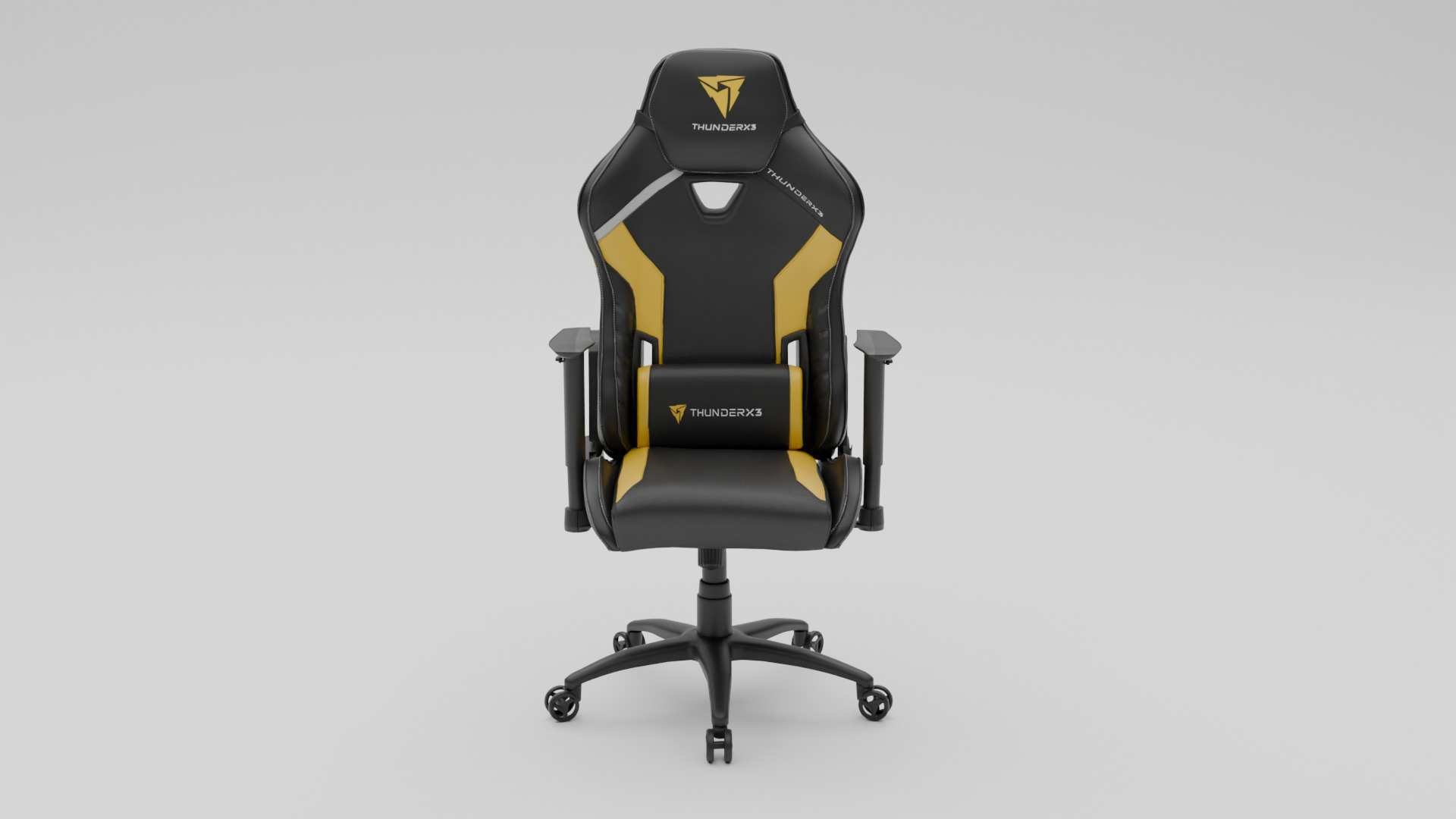 Gaming Chair Low-poly 3D model_1