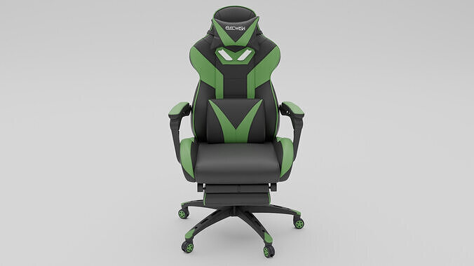 Gaming Chair Low-poly 3D model