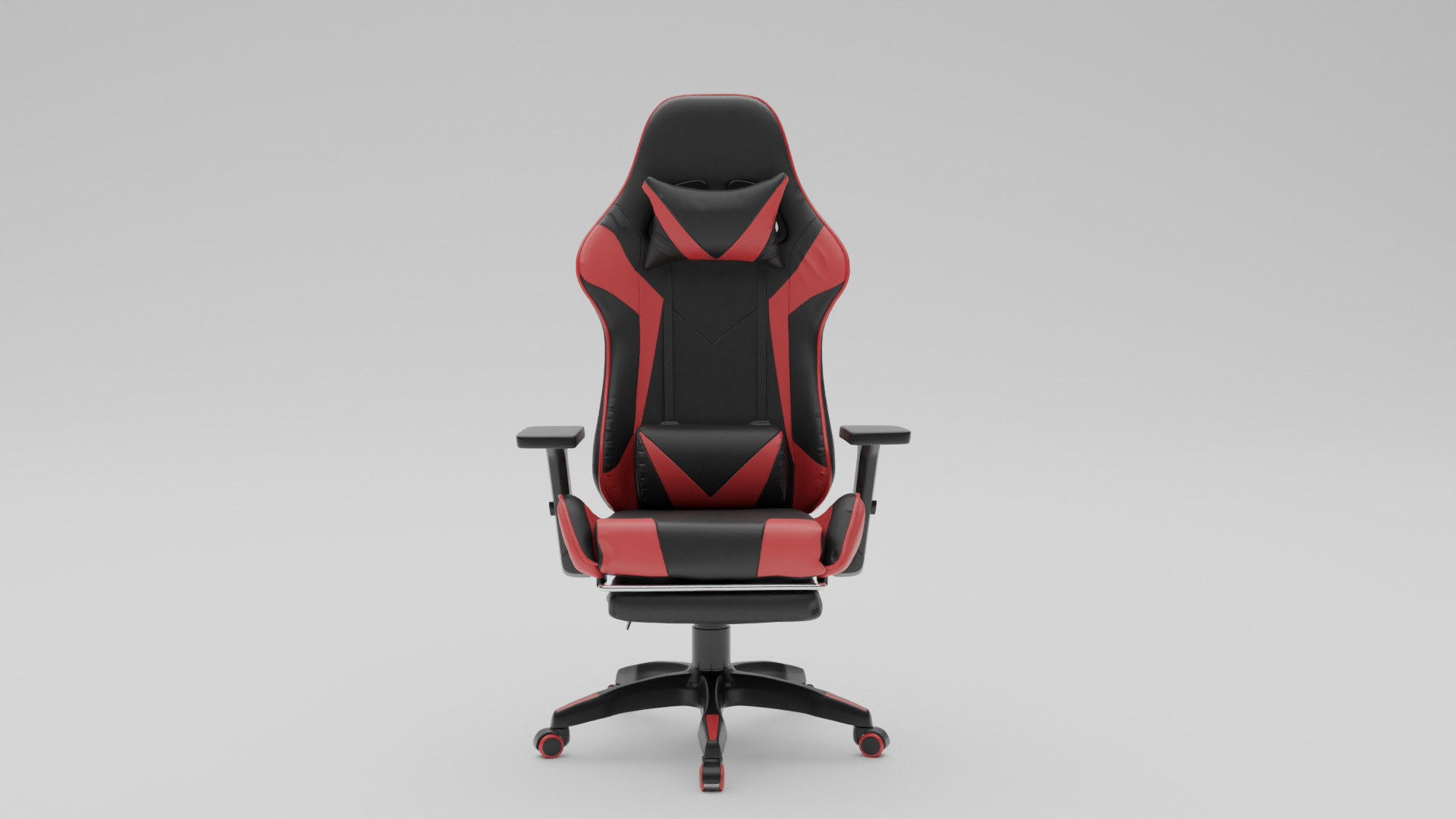 Gaming Chair Low-poly 3D model_1