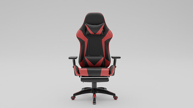 Gaming Chair Low-poly 3D model