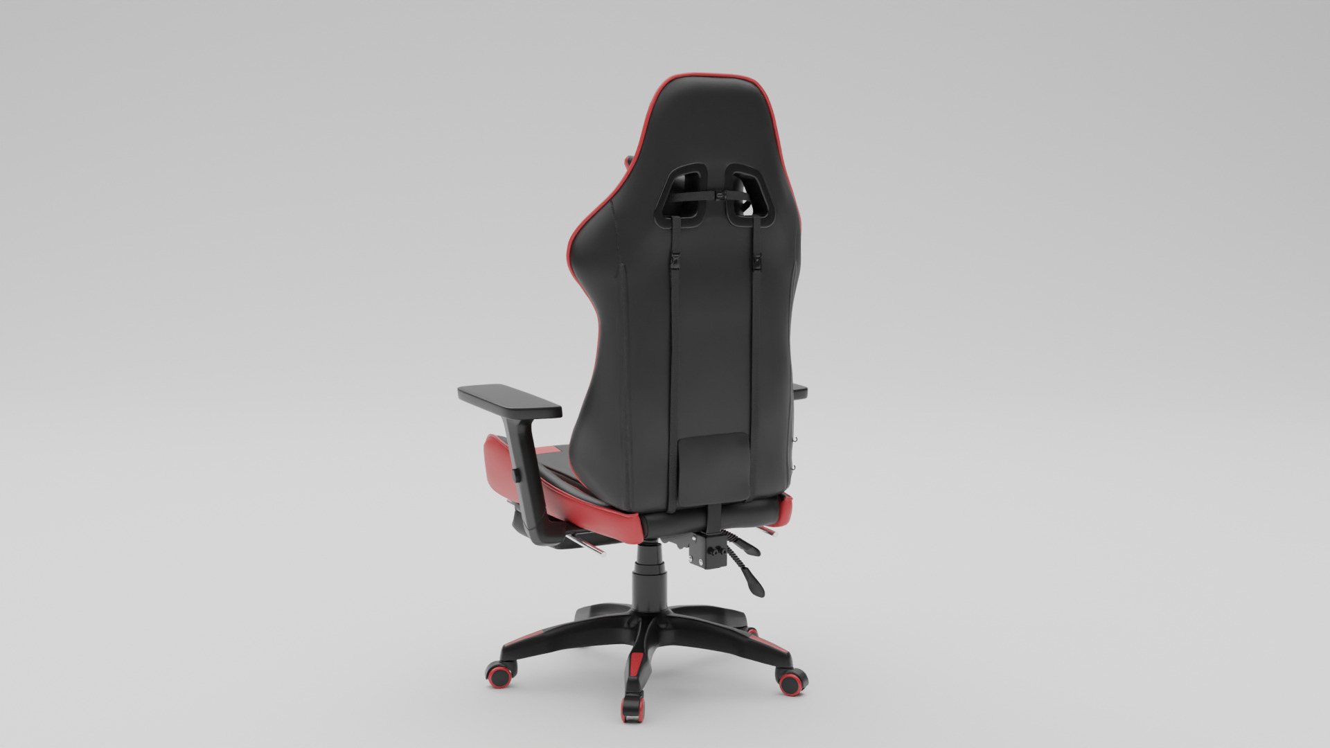 Gaming Chair Low-poly 3D model_5
