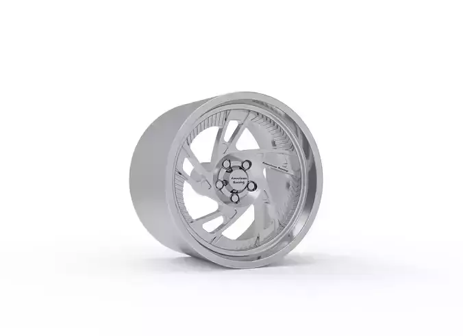 AMERICAN RACING VF202 WHEEL 3D PRINT MODEL 3D print model