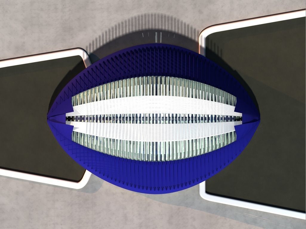 Agora and Bridge City arts and Science 3D model_6