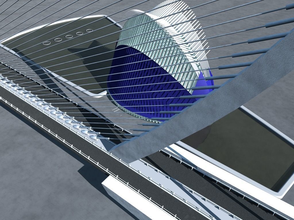 Agora and Bridge City arts and Science 3D model_5