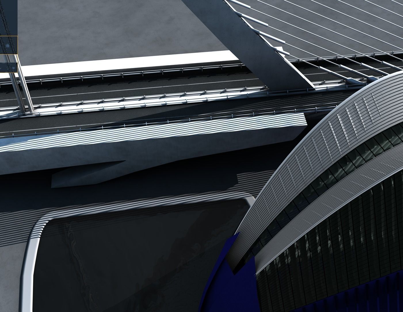 Agora and Bridge City arts and Science 3D model_11
