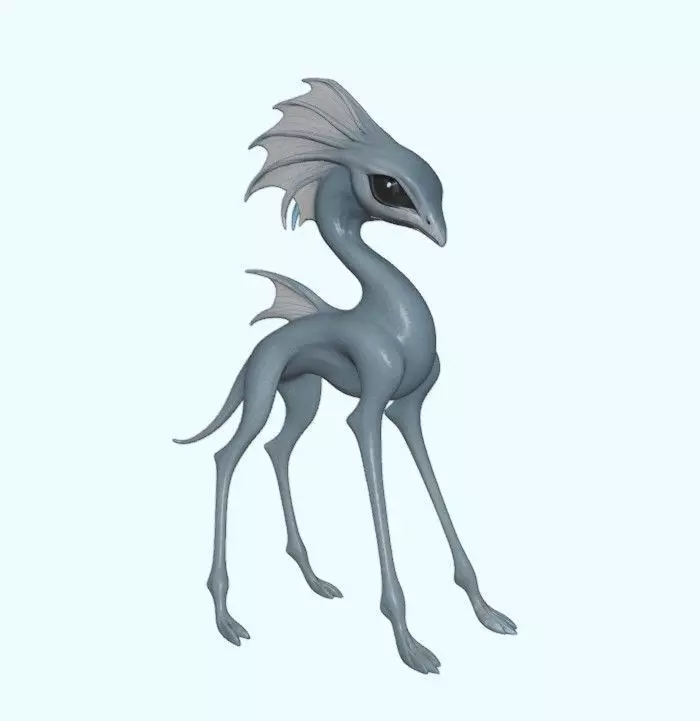 Zephyrix Ethereal Sky Drake Free 3D print model