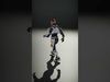 Futuristic Cyborg Warrior Fully Rigged and Animated Low-poly 3D model_2