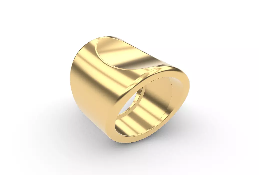 Anillo Menique Free 3D print model