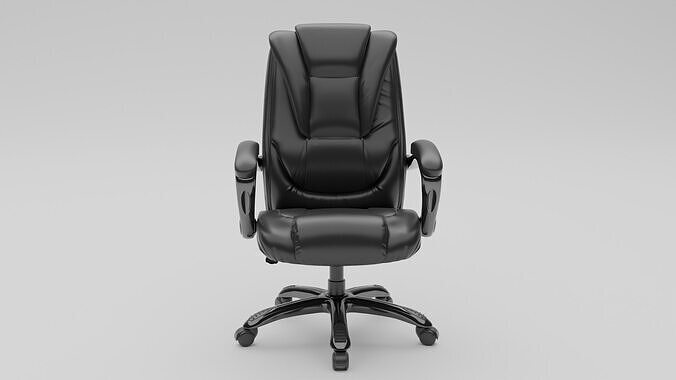Office Chair Low-poly 3D model