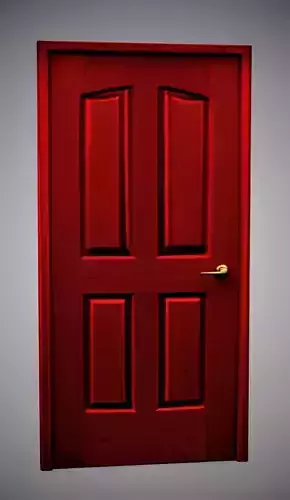 Red door