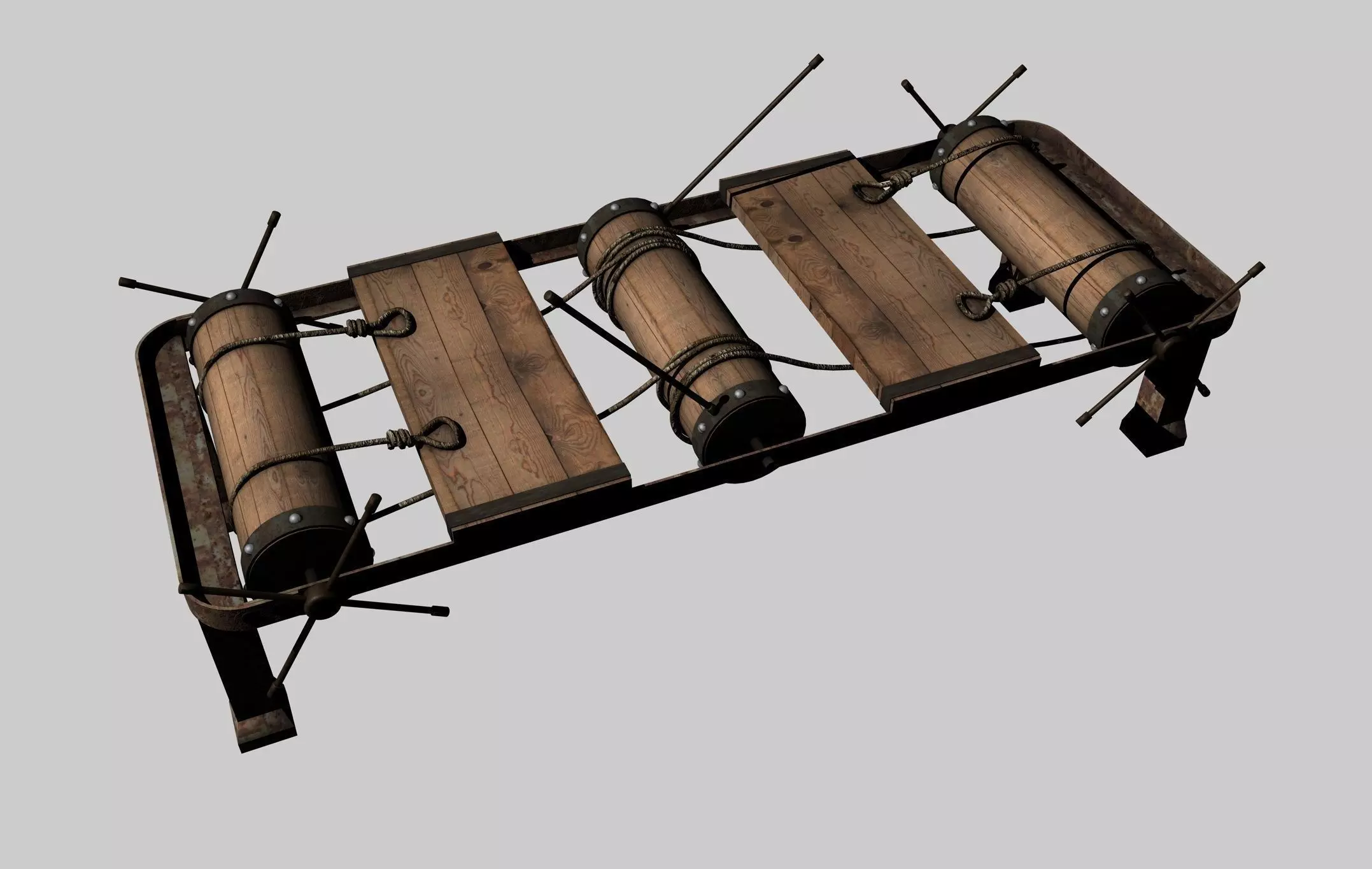 The Rack Torture Device 3D model_0