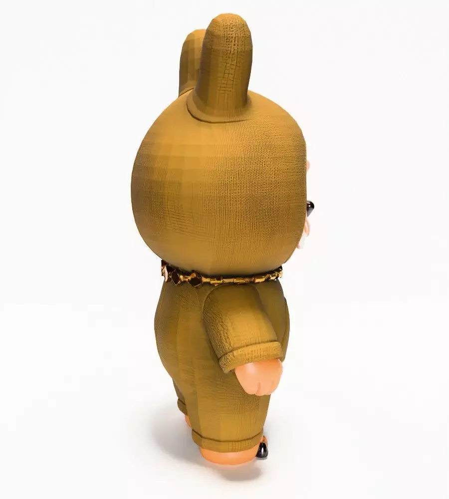 Sacai Labubu The Monsters toy 3D print model_16