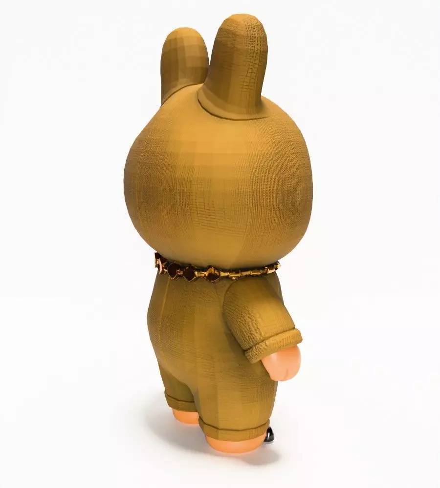 Sacai Labubu The Monsters toy 3D print model_15