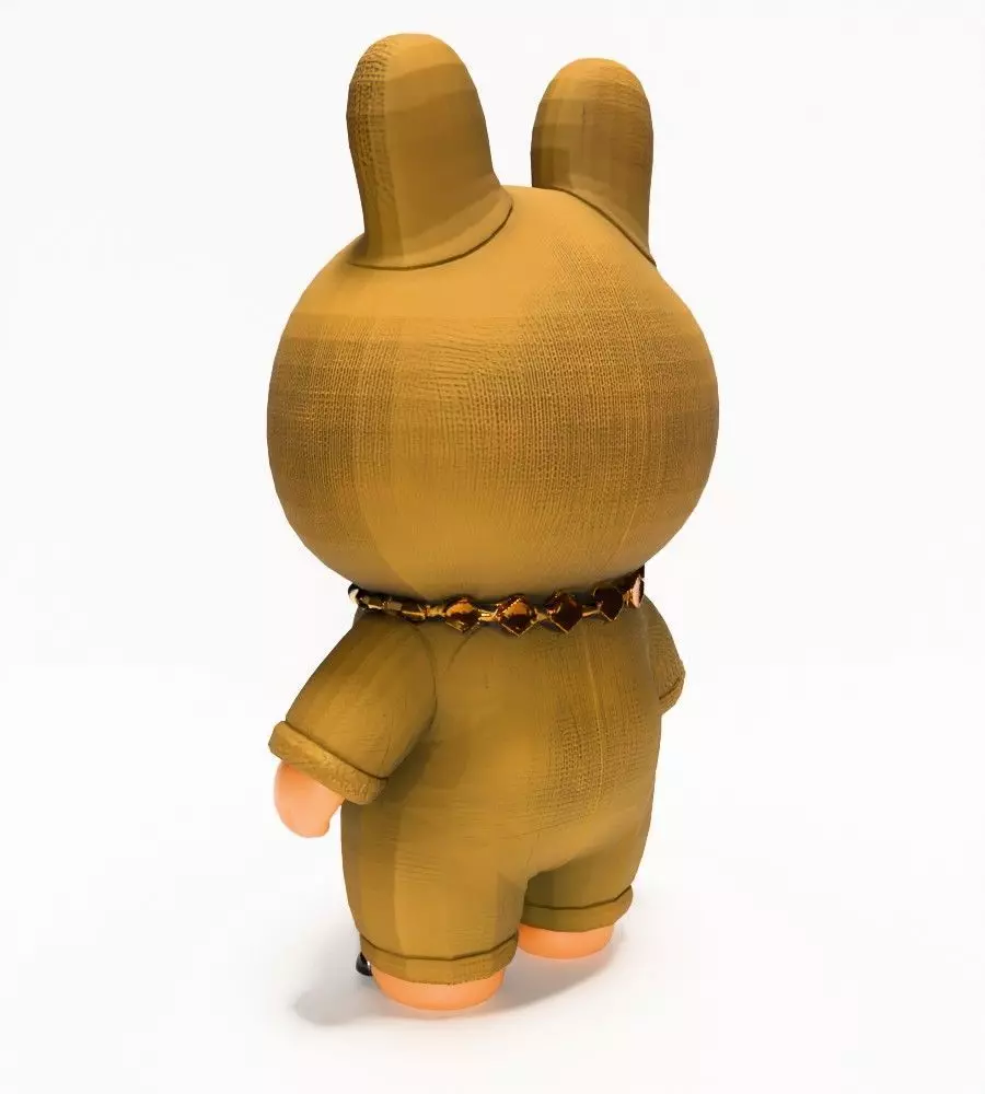 Sacai Labubu The Monsters toy 3D print model_9
