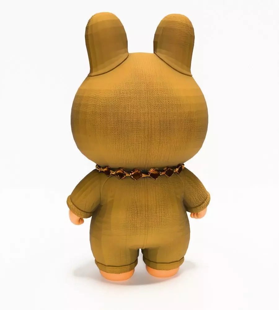 Sacai Labubu The Monsters toy 3D print model_11