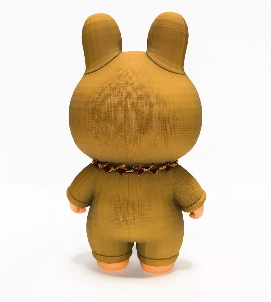 Sacai Labubu The Monsters toy 3D print model_12