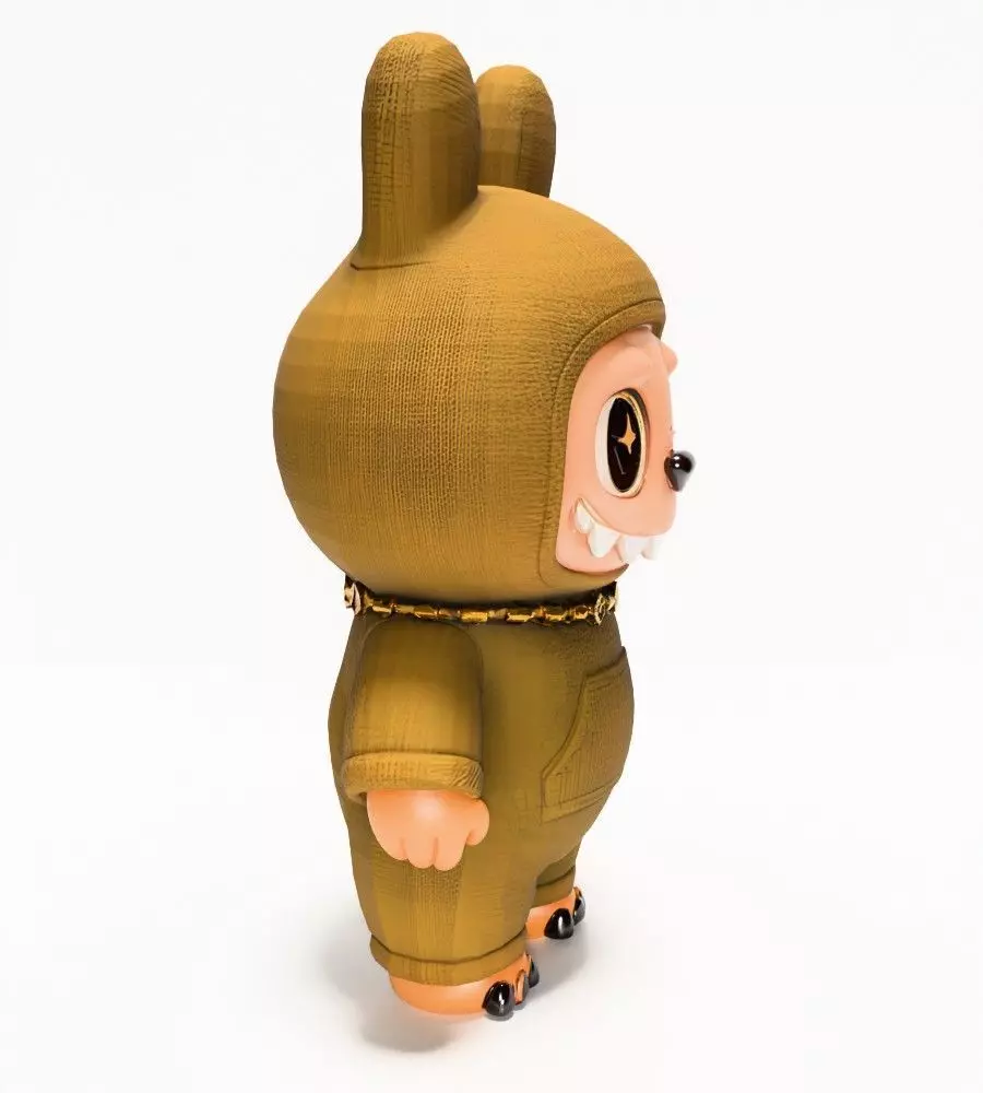 Sacai Labubu The Monsters toy 3D print model_18