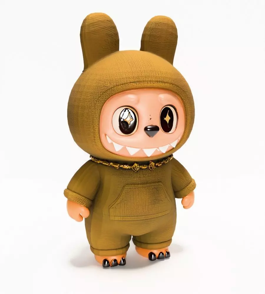 Sacai Labubu The Monsters toy 3D print model_21