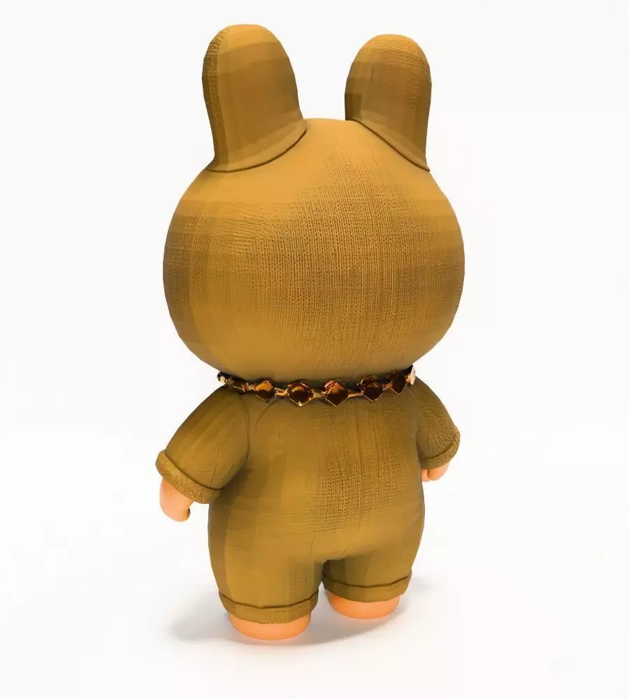 Sacai Labubu The Monsters toy 3D print model_10