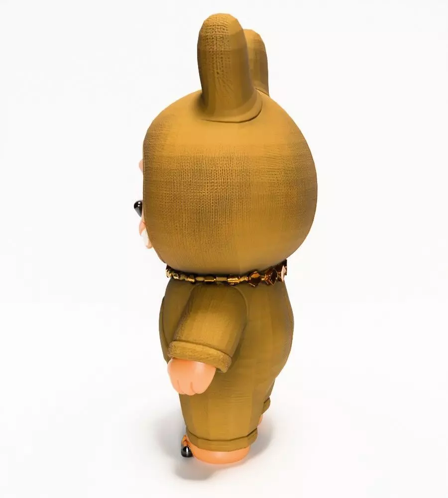 Sacai Labubu The Monsters toy 3D print model_7
