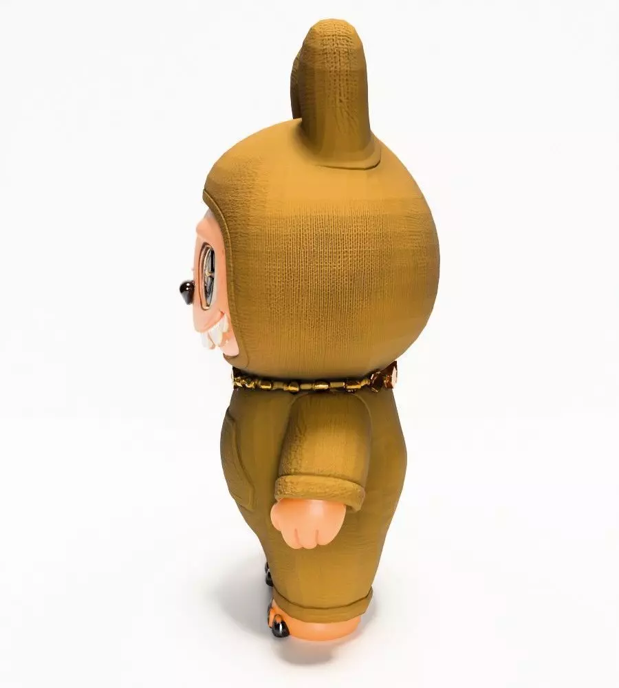 Sacai Labubu The Monsters toy 3D print model_6