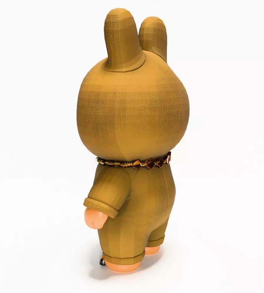 Sacai Labubu The Monsters toy 3D print model_8