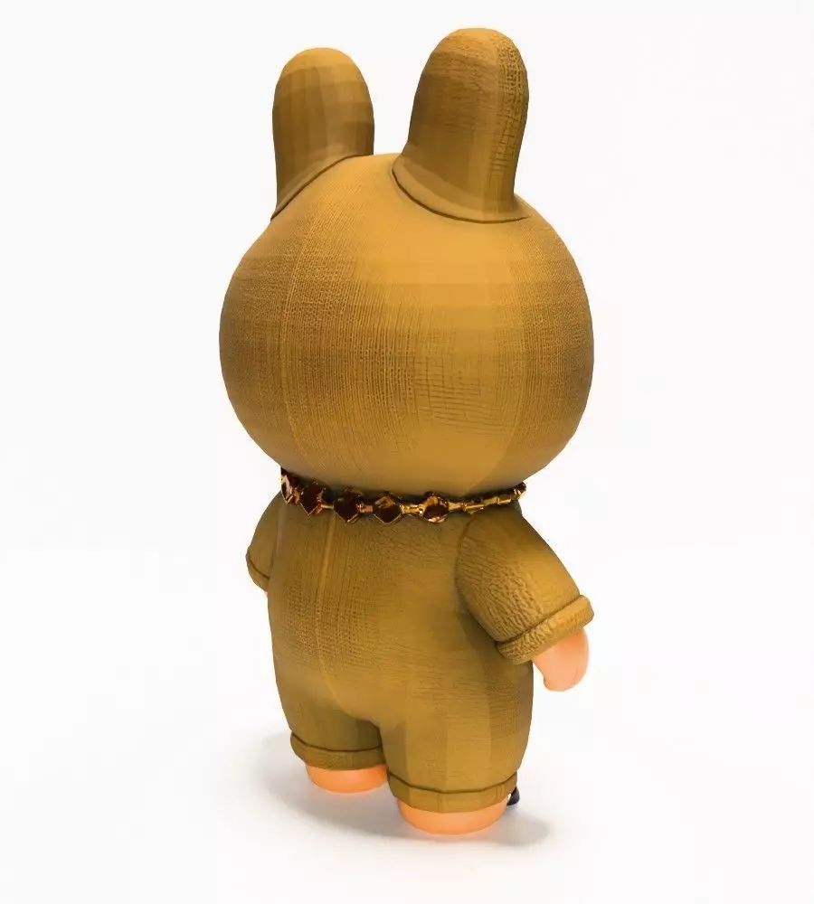 Sacai Labubu The Monsters toy 3D print model_14
