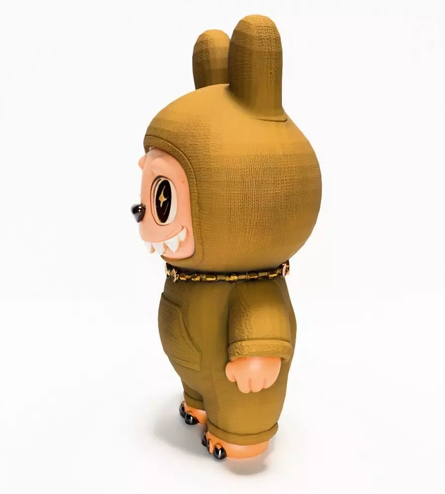 Sacai Labubu The Monsters toy 3D print model_5