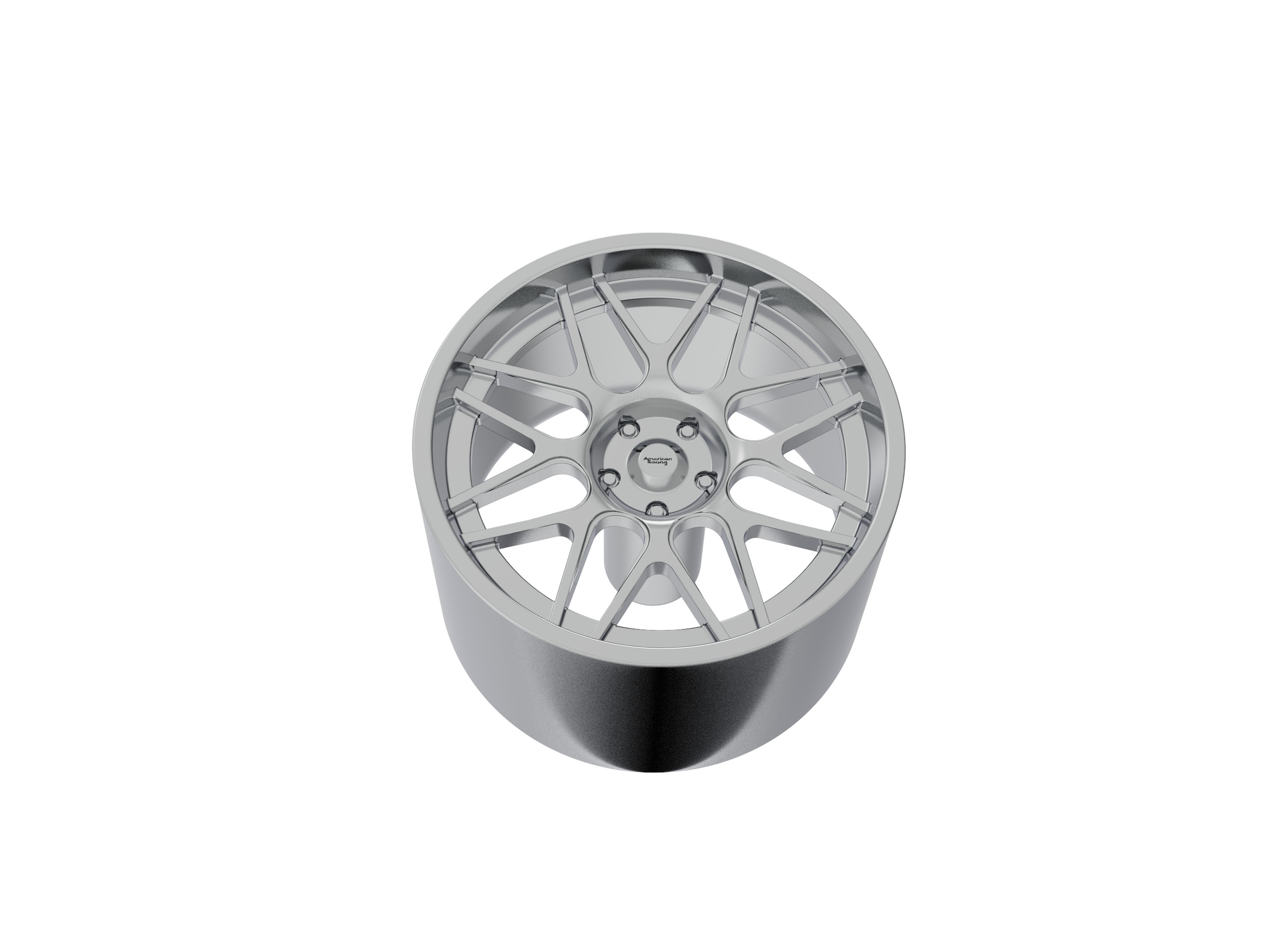 AMERICAN RACING VN430 WHEEL 3D PRINT MODEL 3D print model_2