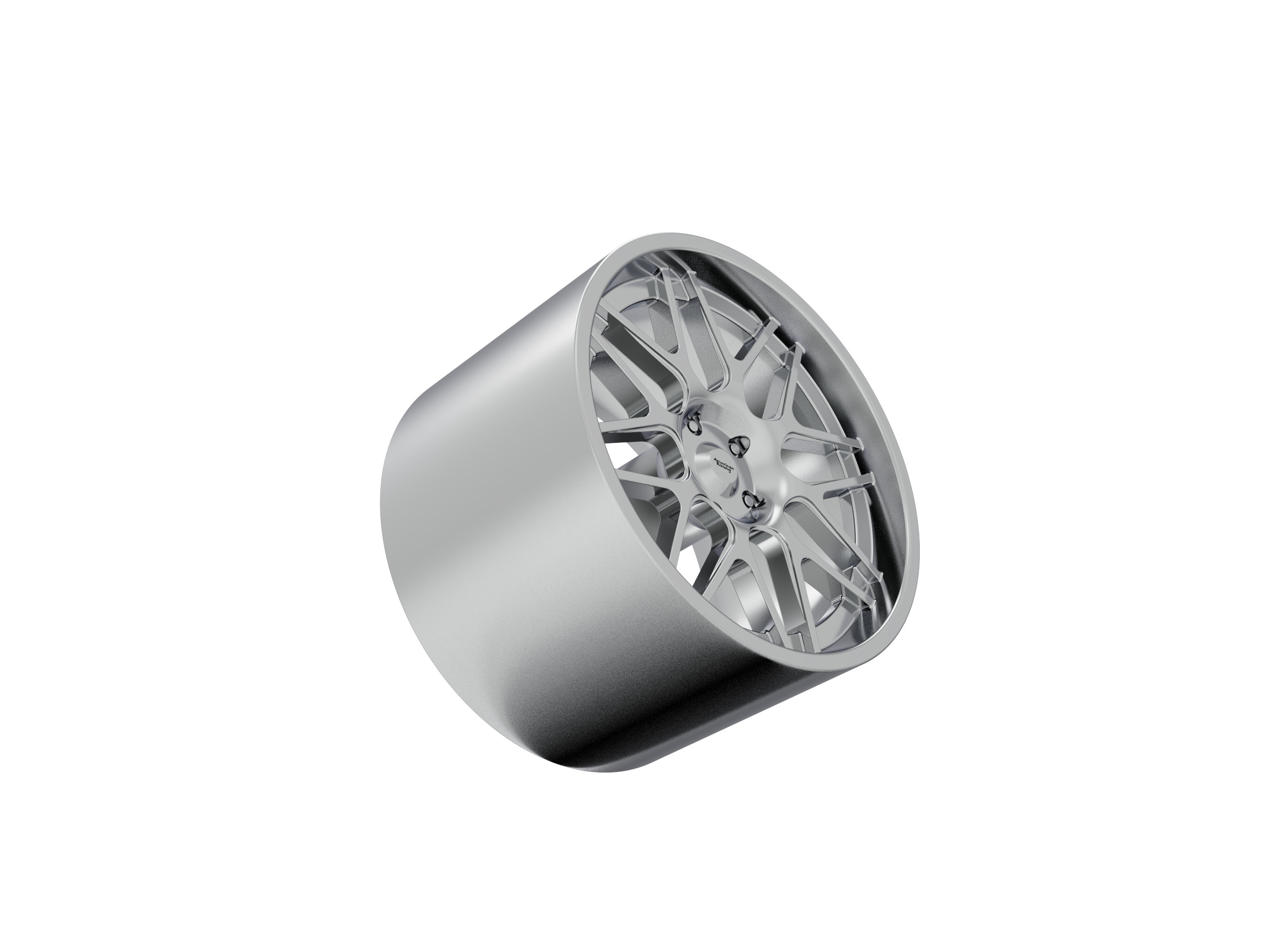 AMERICAN RACING VN430 WHEEL 3D PRINT MODEL 3D print model_4