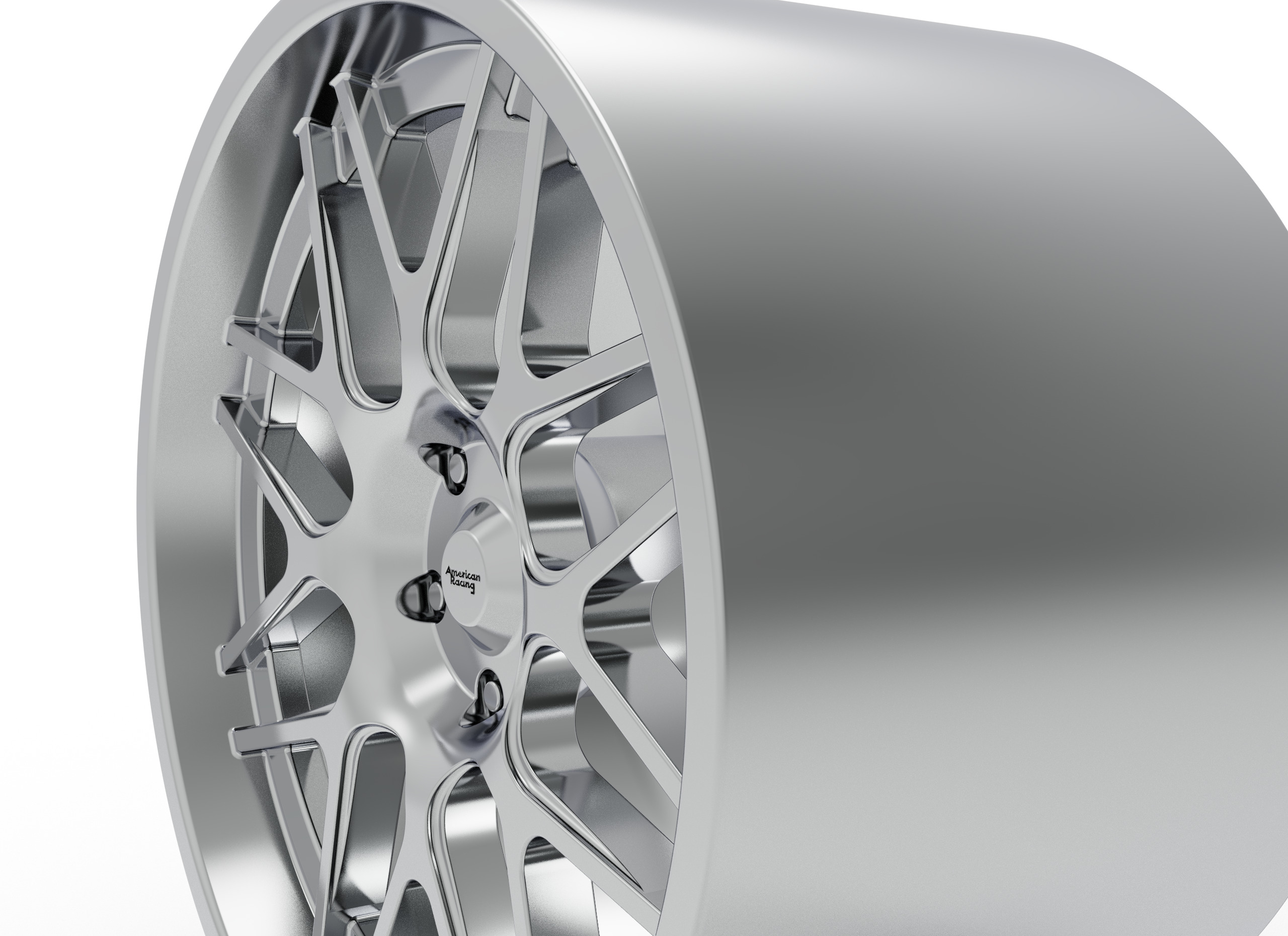 AMERICAN RACING VN430 WHEEL 3D PRINT MODEL 3D print model_6