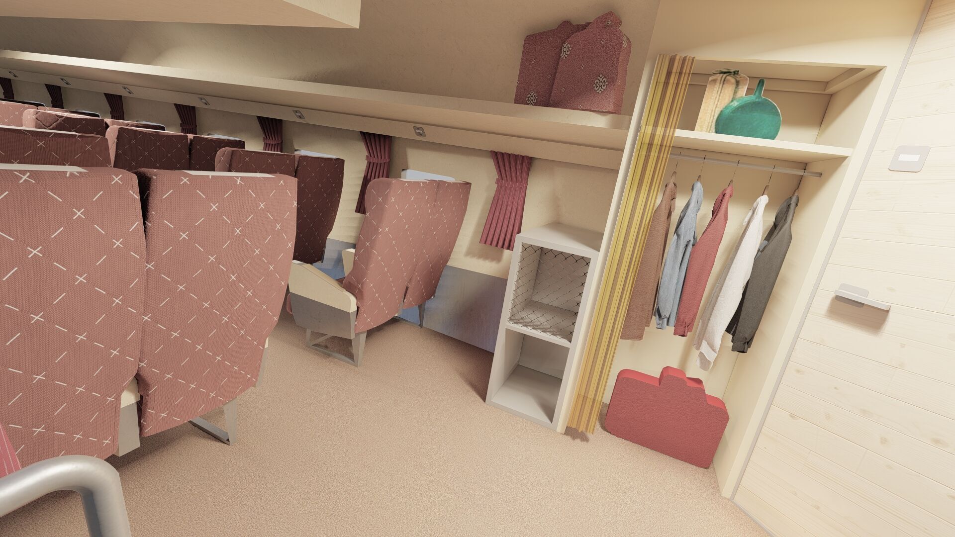 Douglas DC-3 and DC-4 3D model_27