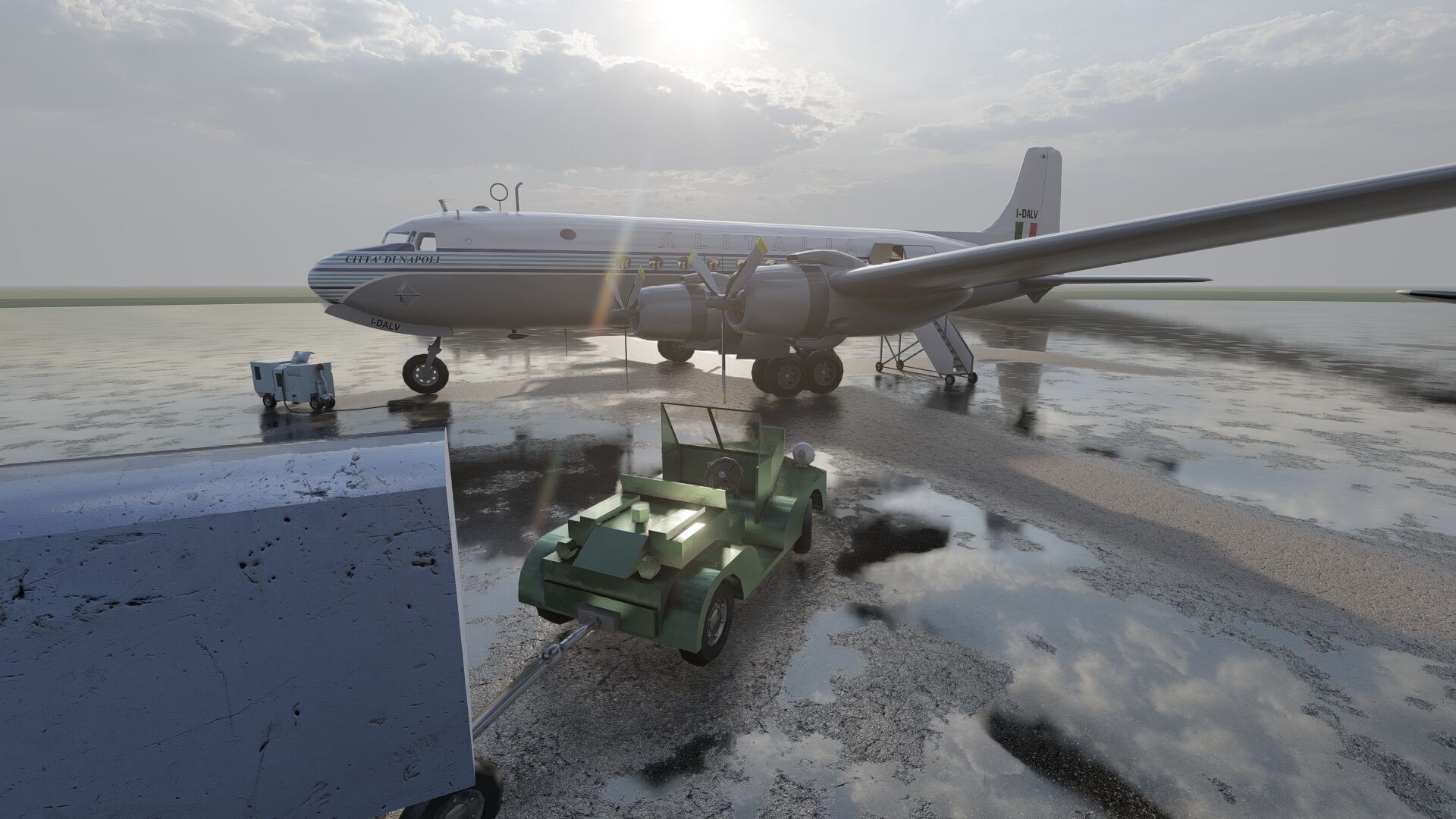 Douglas DC-3 and DC-4 3D model_18