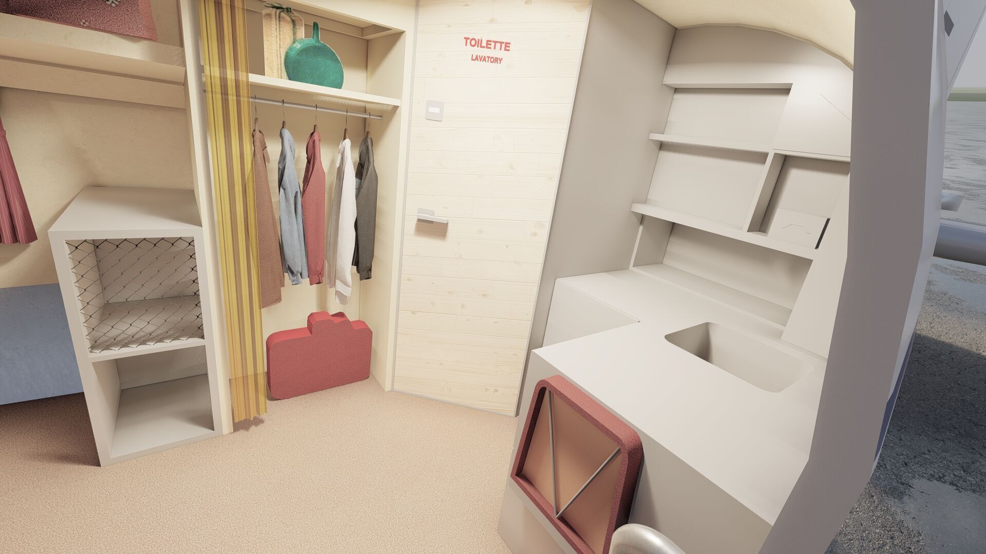 Douglas DC-3 and DC-4 3D model_28