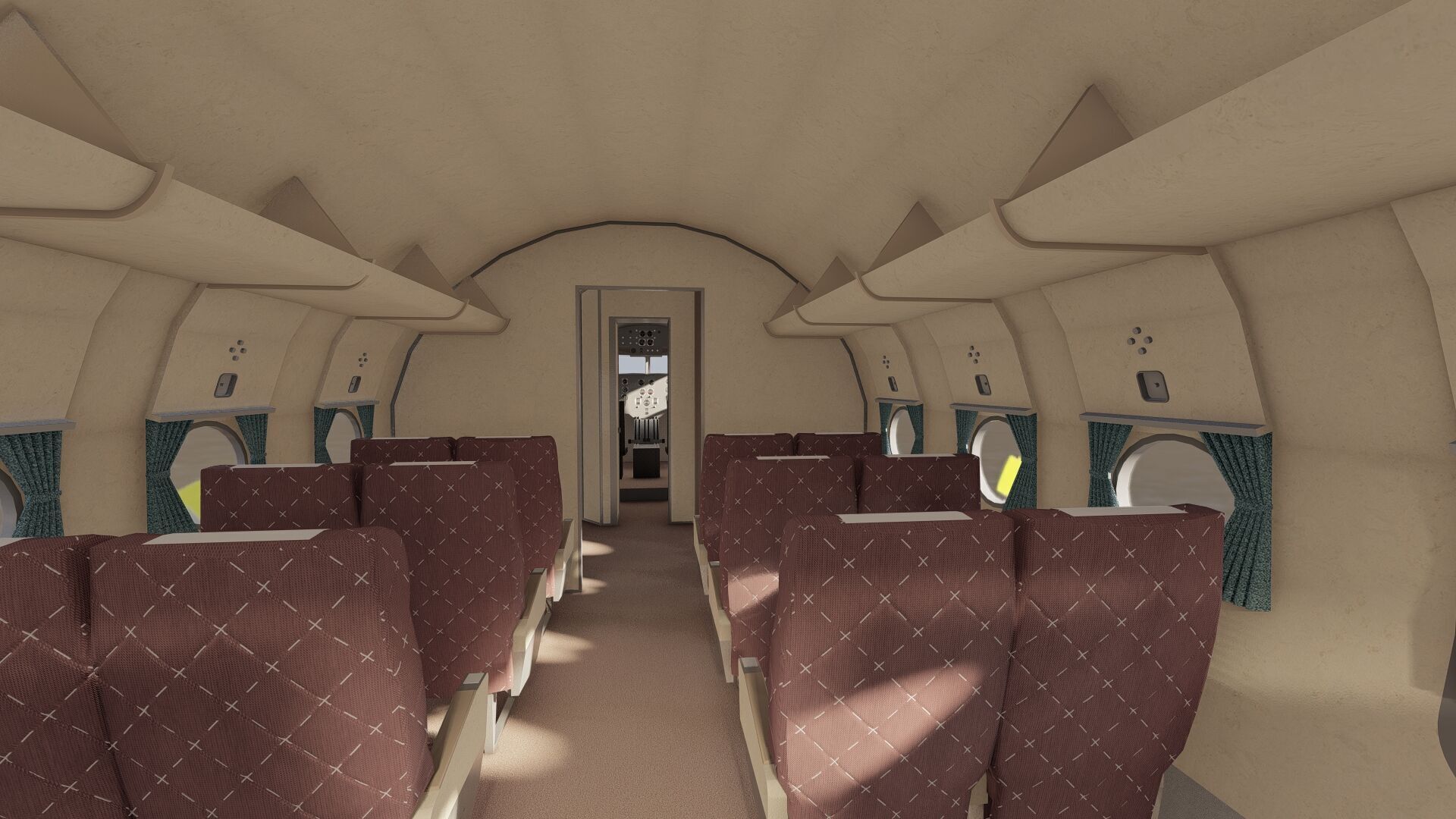 Douglas DC-3 and DC-4 3D model_24