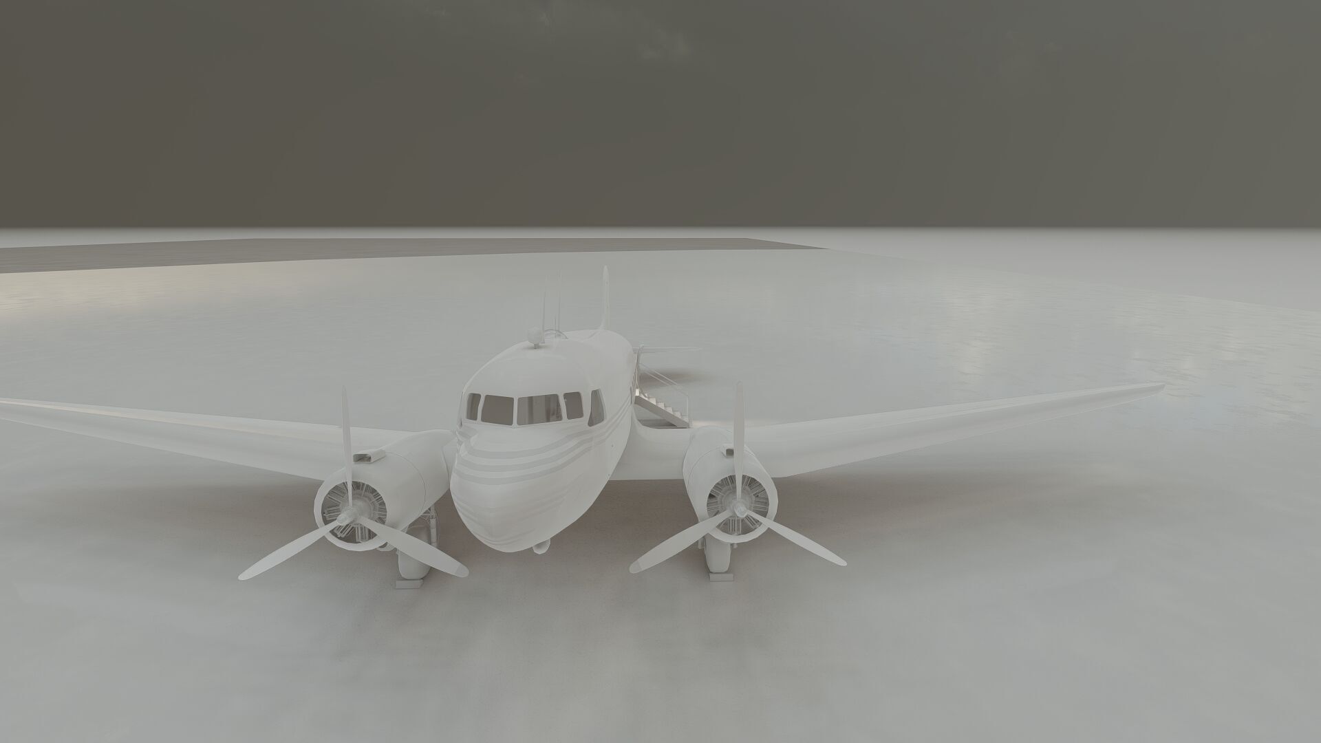 Douglas DC-3 and DC-4 3D model_44