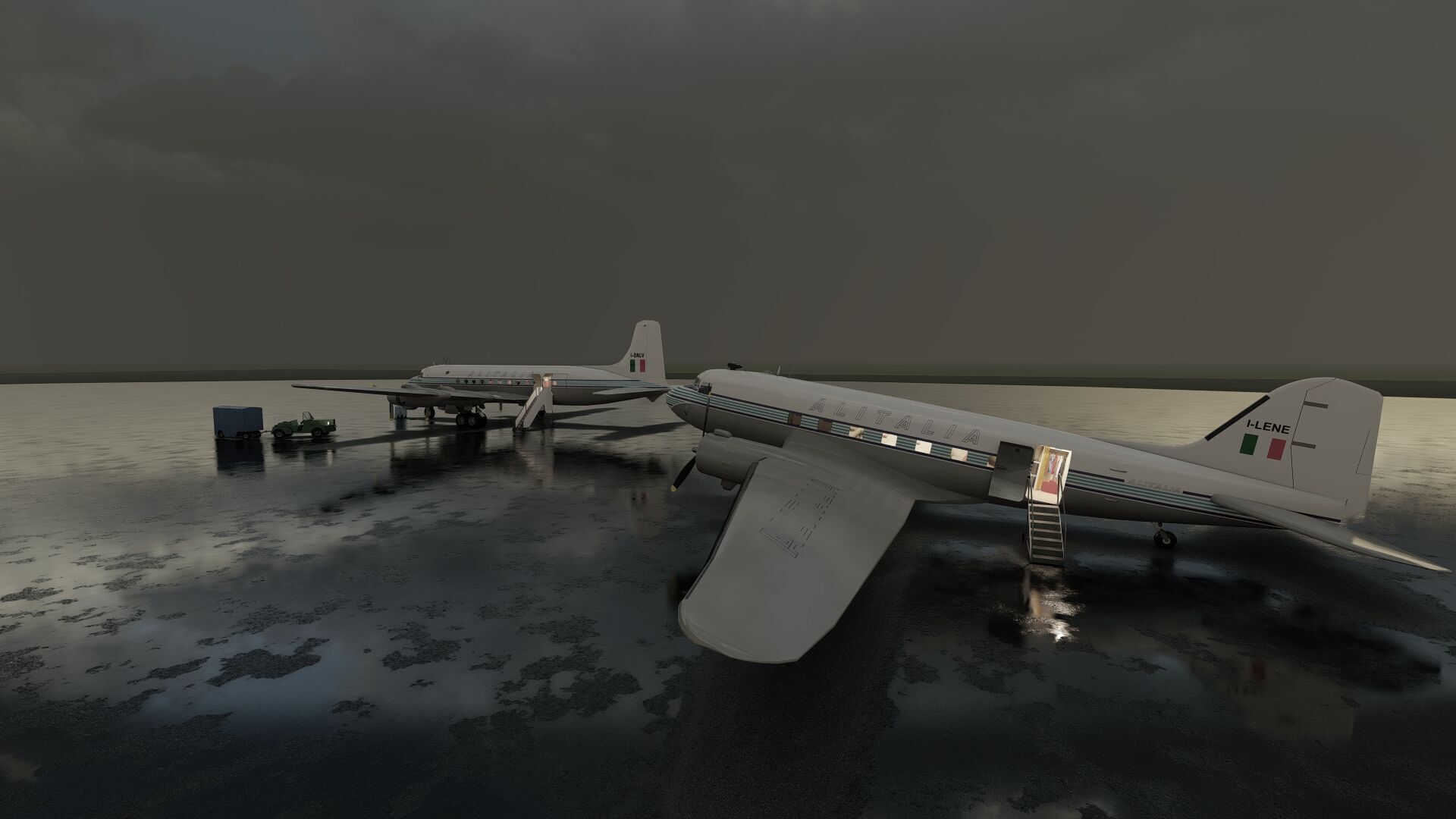 Douglas DC-3 and DC-4 3D model_33