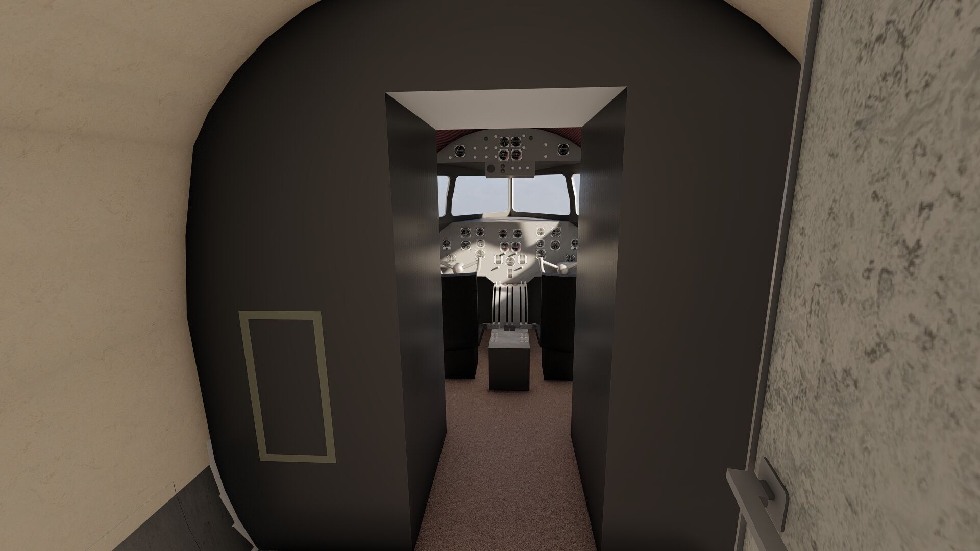 Douglas DC-3 and DC-4 3D model_31