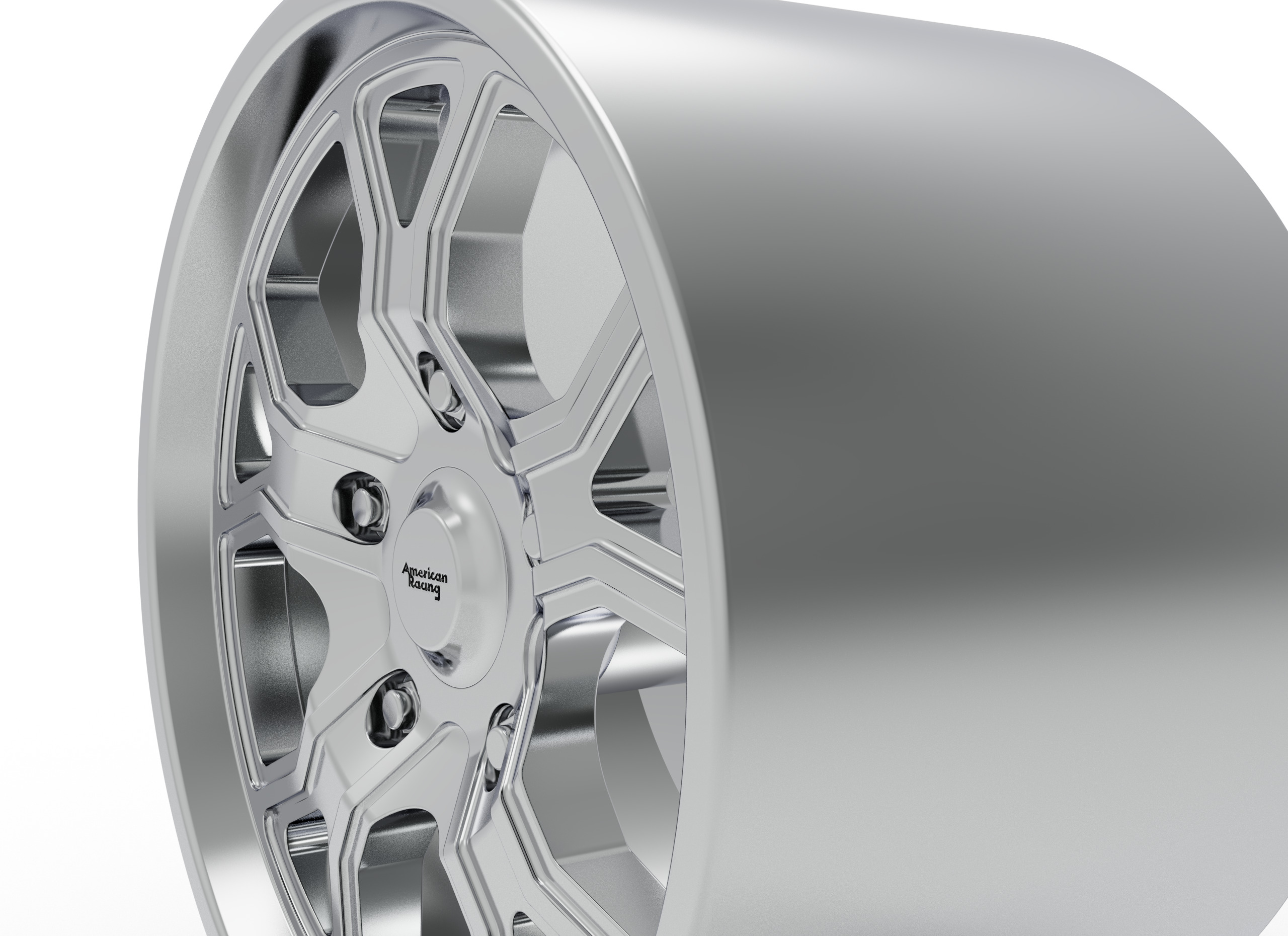 AMERICAN RACING VN431 WHEEL 3D PRINT MODEL 3D print model_6