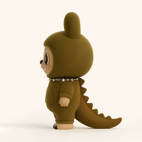  Sacai Zimomo Tail The Monsters toy 3D print model